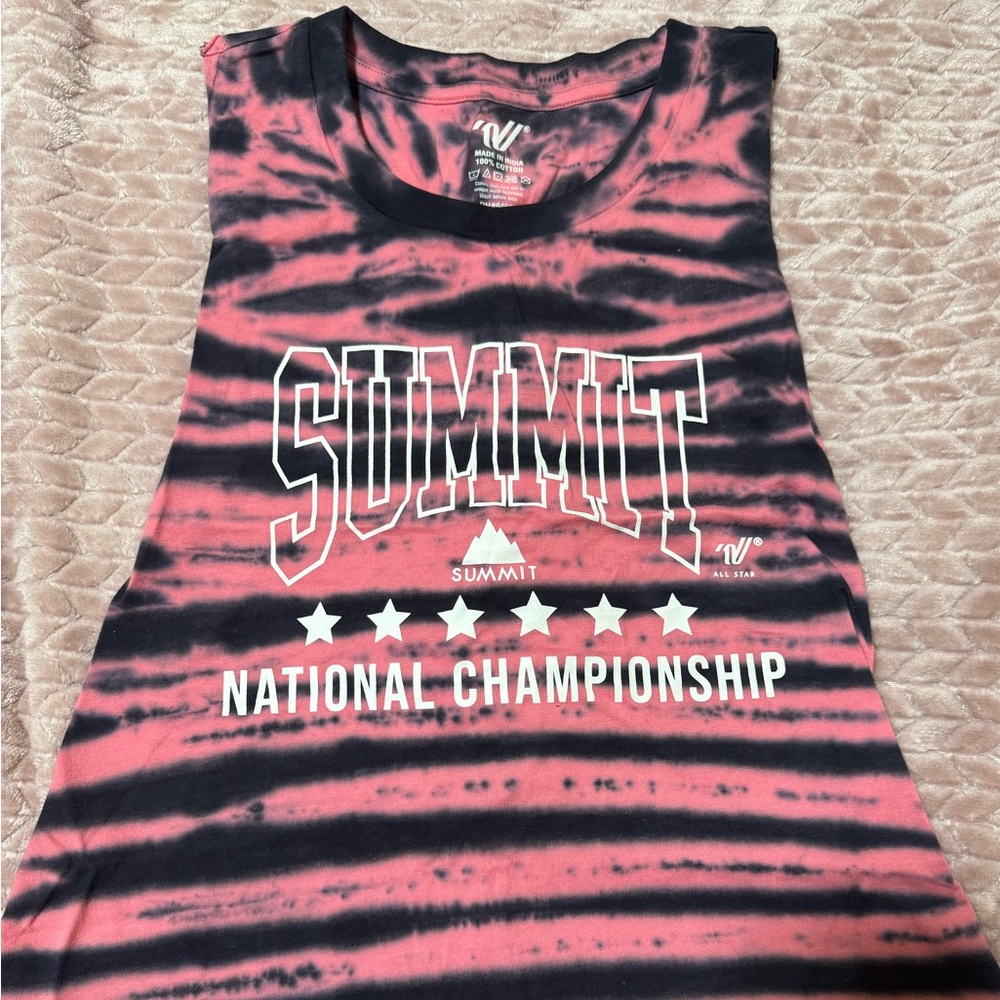 Varsity cheer summit tank top